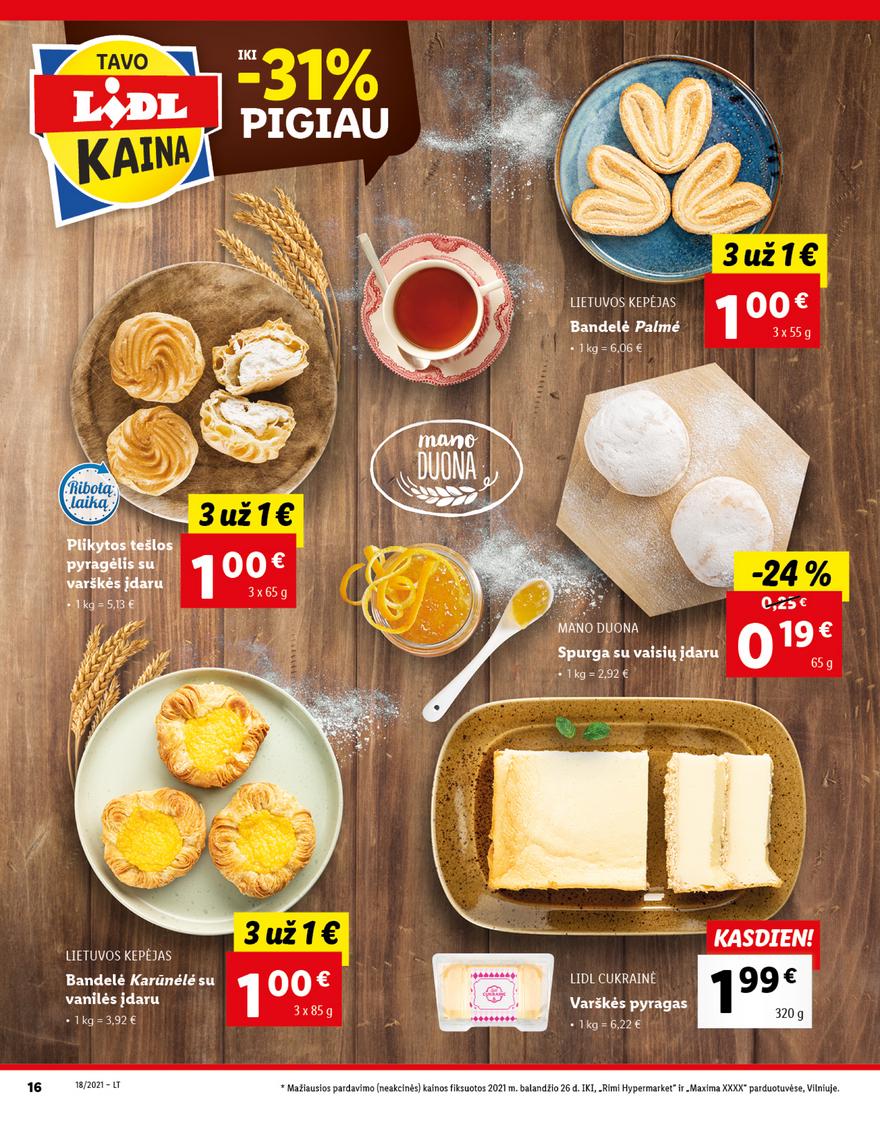 Lidl maisto prekių pasiūlymai akcijos nuo 
  2021-05-03 iki 
  2021-05-09 | Leidinukas.lt puslapis 16