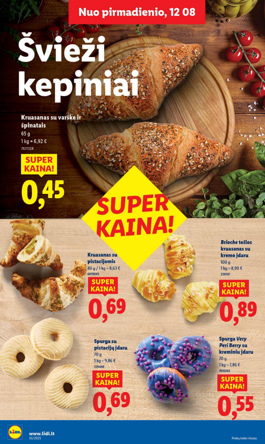Lidl leidinys akcijos nuo 
  2025-12-08 iki 
  2025-12-14 | Leidinukas.lt puslapis 8