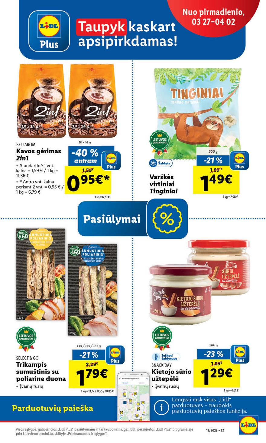 Lidl pasiūlymai akcijos nuo 
  2023-03-27 iki 
  2023-04-02 | Leidinukas.lt puslapis 9