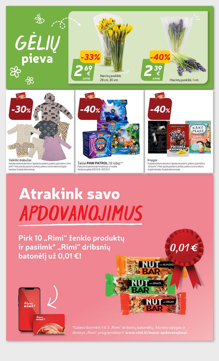Rimi savaitinis leidinys 13 akcijos nuo 
  2025-03-25 iki 
  2025-03-31 | Leidinukas.lt puslapis 29