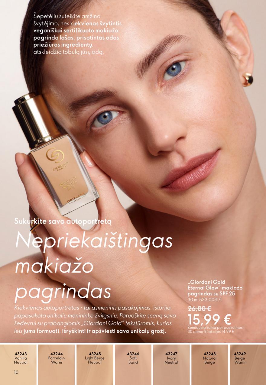 Oriflame katalogas akcijos nuo 
  2025-10-29 iki 
  2025-11-18 | Leidinukas.lt puslapis 10