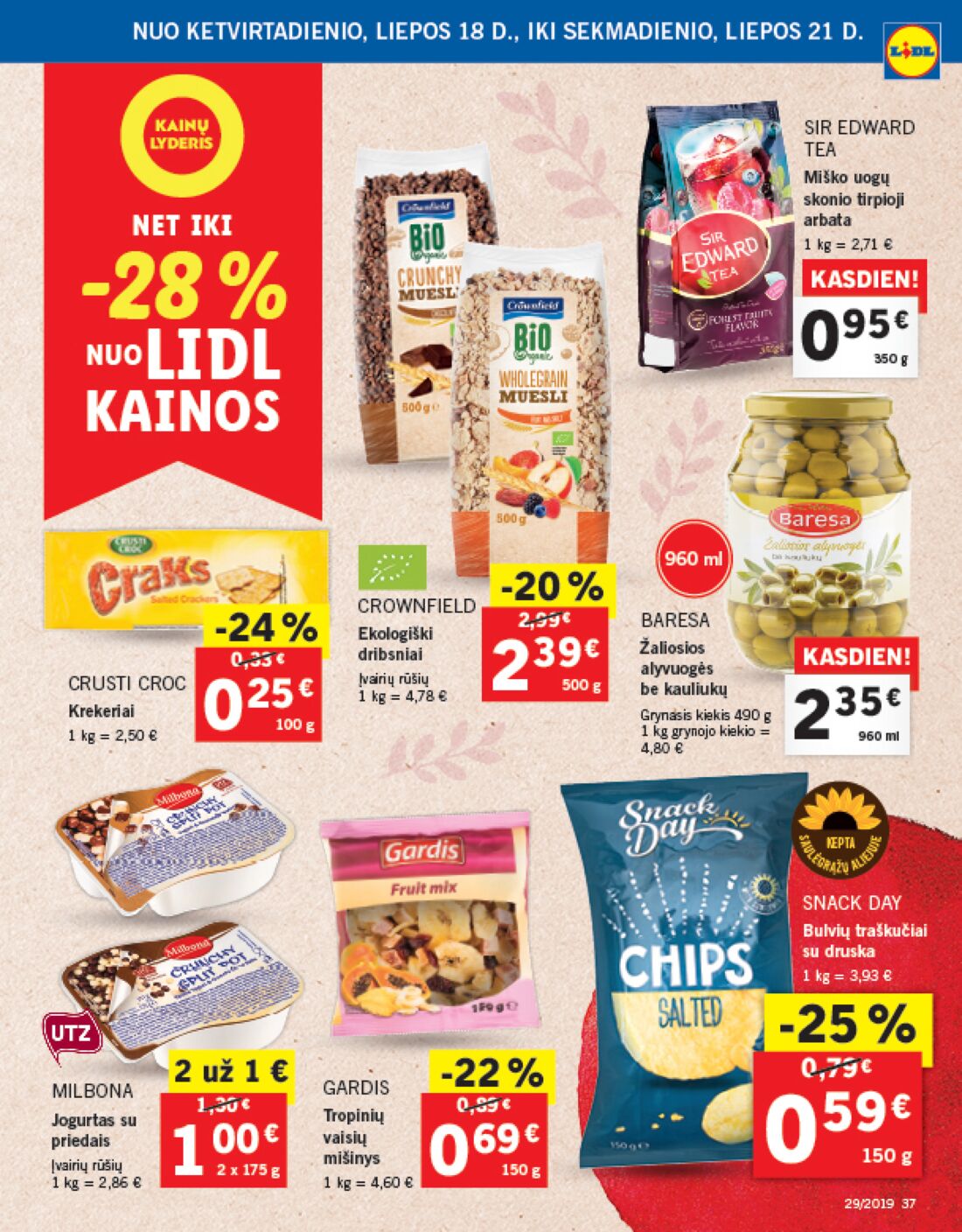 Lidl savaitinis leidinys akcijos nuo 
  2019-07-15 iki 
  2019-07-21 | Leidinukas.lt puslapis 37