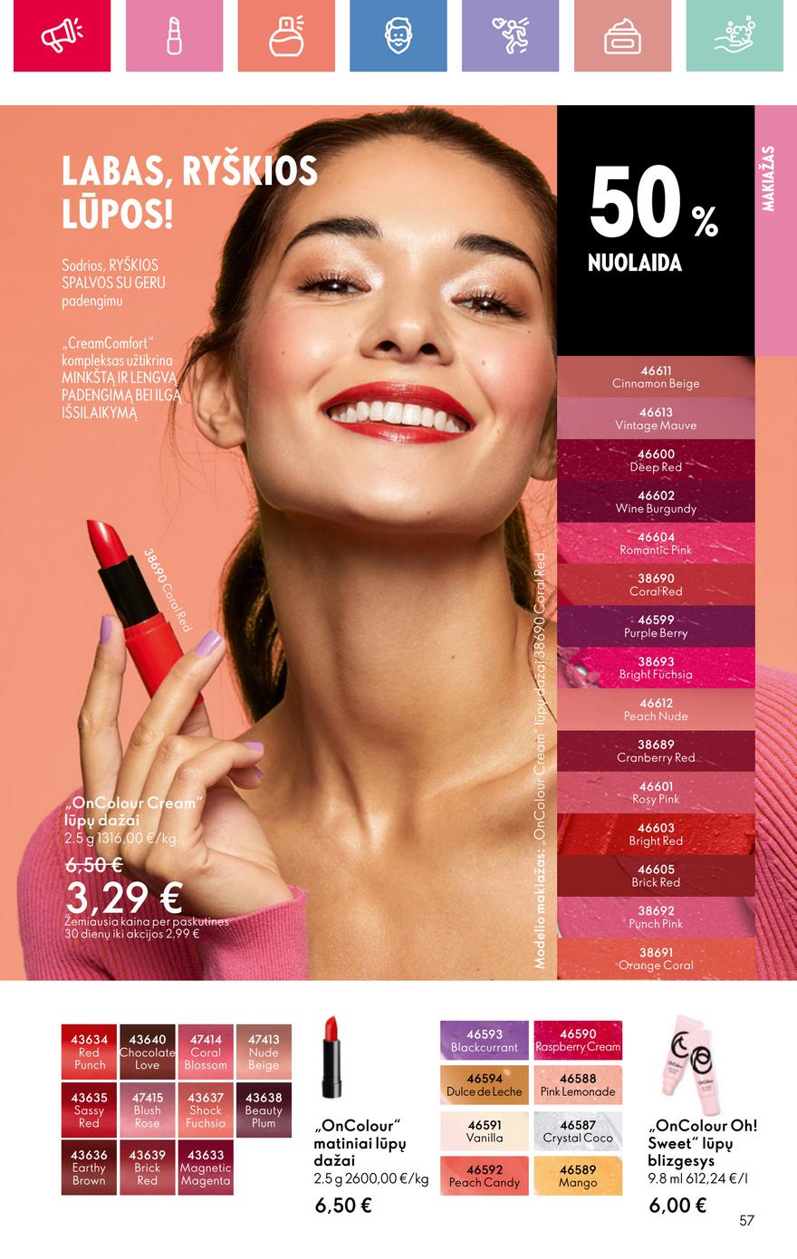 Oriflame katalogas akcijos nuo 
  2025-03-30 iki 
  2025-04-19 | Leidinukas.lt puslapis 57