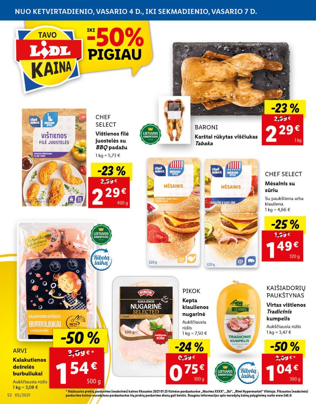 Lidl savaitinis leidinys akcijos nuo 
  2021-02-01 iki 
  2021-02-07 | Leidinukas.lt puslapis 52