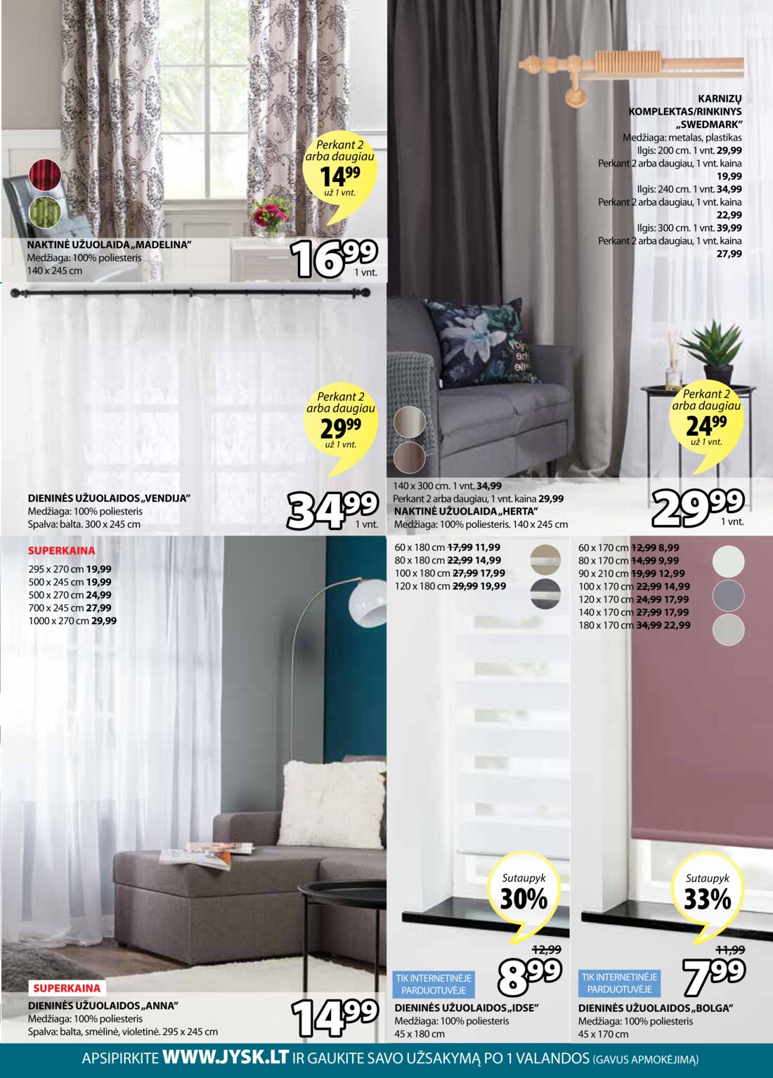 Jysk leidinys akcijos nuo 
  2021-02-23 iki 
  2021-03-08 | Leidinukas.lt puslapis 20