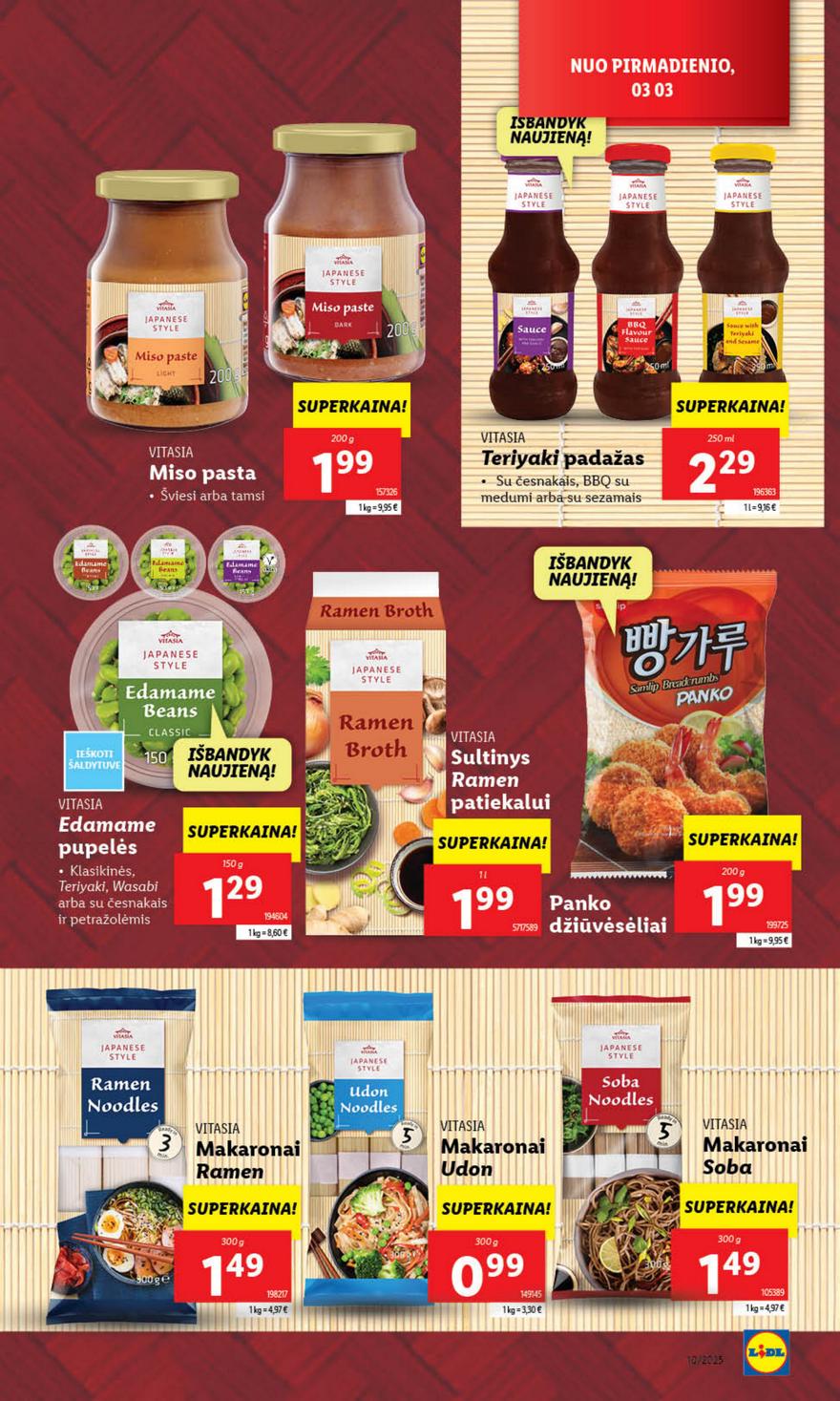 Lidl leidinys naujas akcijos nuo 
  2025-03-03 iki 
  2025-03-09 | Leidinukas.lt puslapis 15