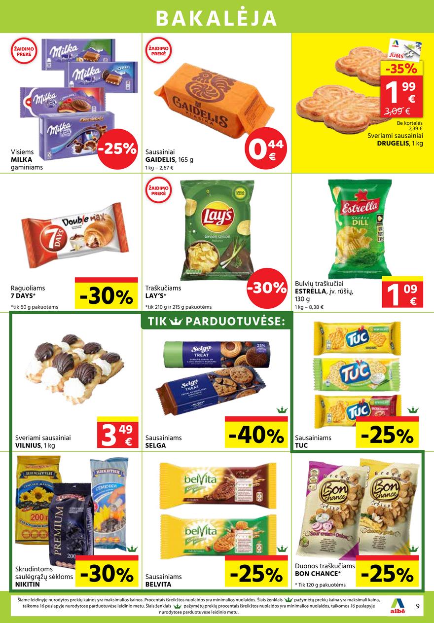 Aibė pasiūlymai akcijos nuo 
  2021-05-06 iki 
  2021-05-18 | Leidinukas.lt puslapis 9