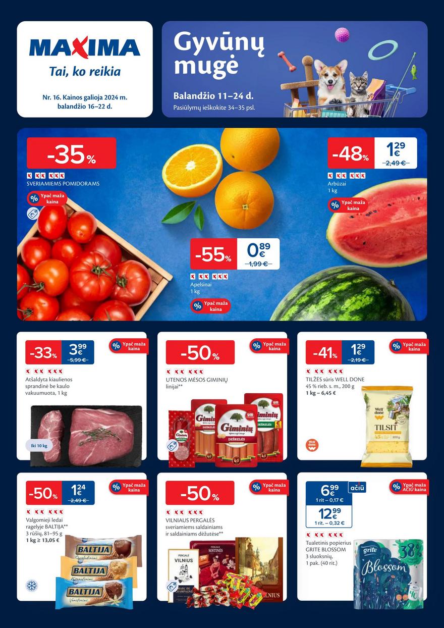 Maxima leidinys akcijos nuo 
  2024-04-16 iki 
  2024-04-22 | Leidinukas.lt puslapis 1