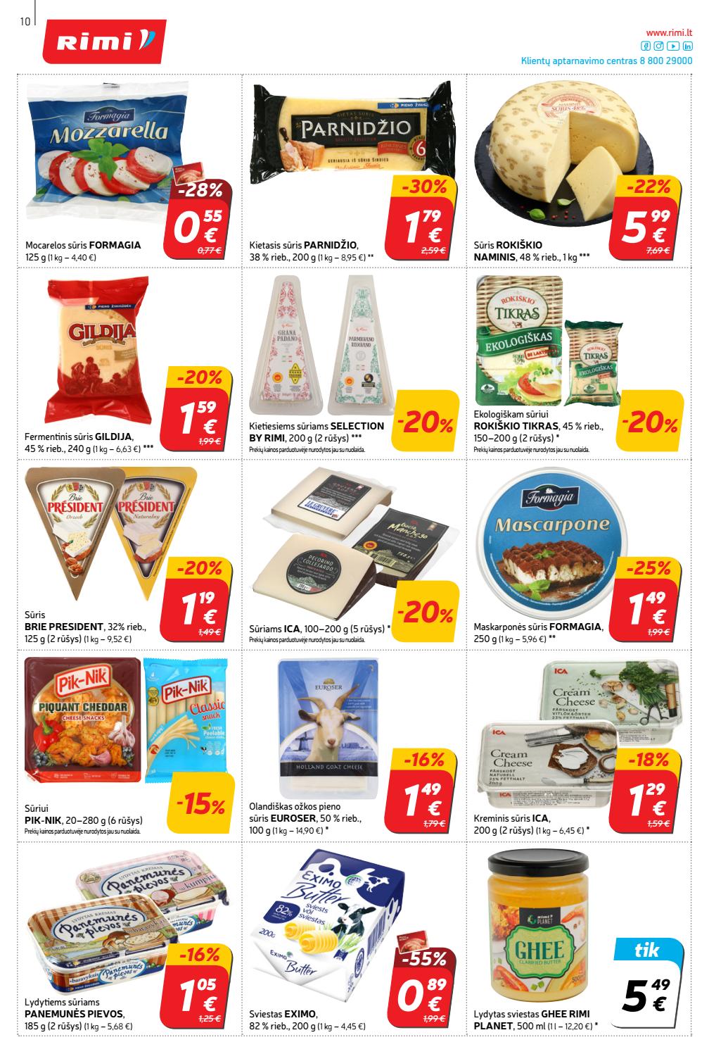 Rimi savaitinis leidinys akcijos nuo 
  2021-01-05 iki 
  2021-01-11 | Leidinukas.lt puslapis 10