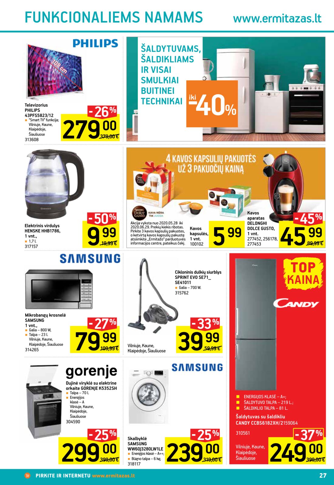 Ermitažas leidinys akcijos nuo 
  2020-05-26 iki 
  2020-06-15 | Leidinukas.lt puslapis 27