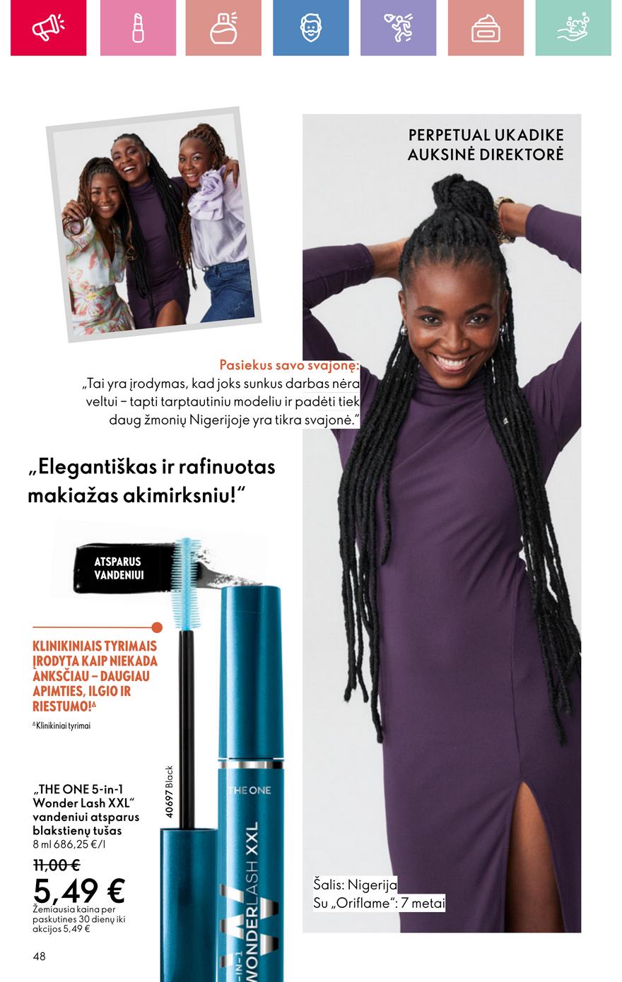 Oriflame katalogas akcijos nuo 
  2025-03-09 iki 
  2025-03-29 | Leidinukas.lt puslapis 48