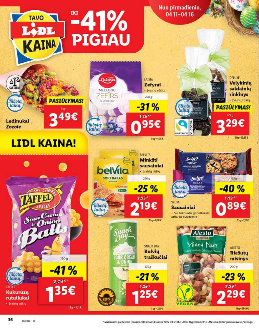 Ldil ne maisto prekių pasiūlymai akcijos nuo 
  2022-04-11 iki 
  2022-04-16 | Leidinukas.lt puslapis 36