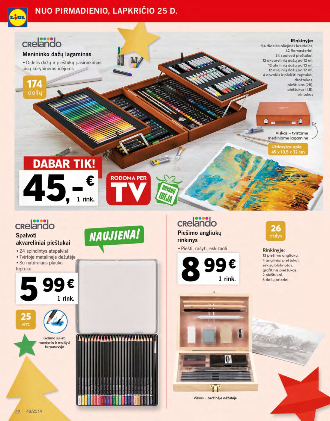 Lidl savaitinis leidinys akcijos nuo 
  2019-11-25 iki 
  2019-12-01 | Leidinukas.lt puslapis 22