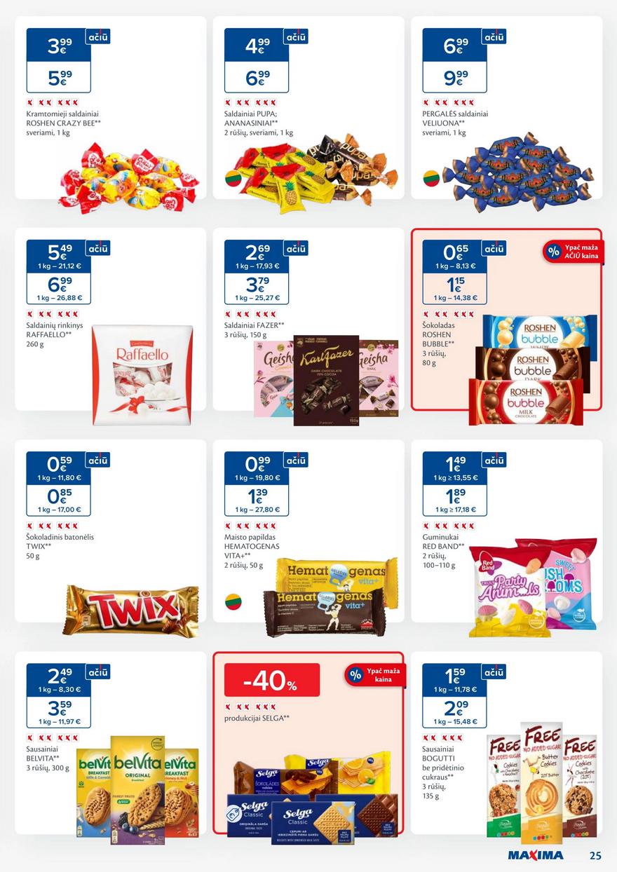 Maxima kaininis leidinys akcijos nuo 
  2024-02-27 iki 
  2024-03-04 | Leidinukas.lt puslapis 25