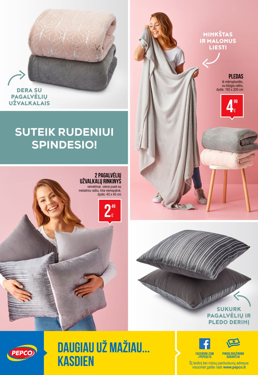 Pepco leidinys akcijos nuo 
  2019-10-24 iki 
  2019-11-06 | Leidinukas.lt puslapis 12