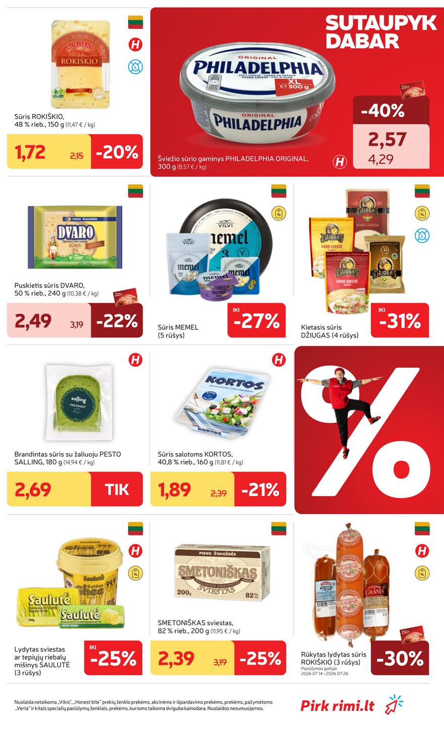 Rimi leidinys akcijos nuo 
  2026-07-14 iki 
  2026-07-20 | Leidinukas.lt puslapis 21