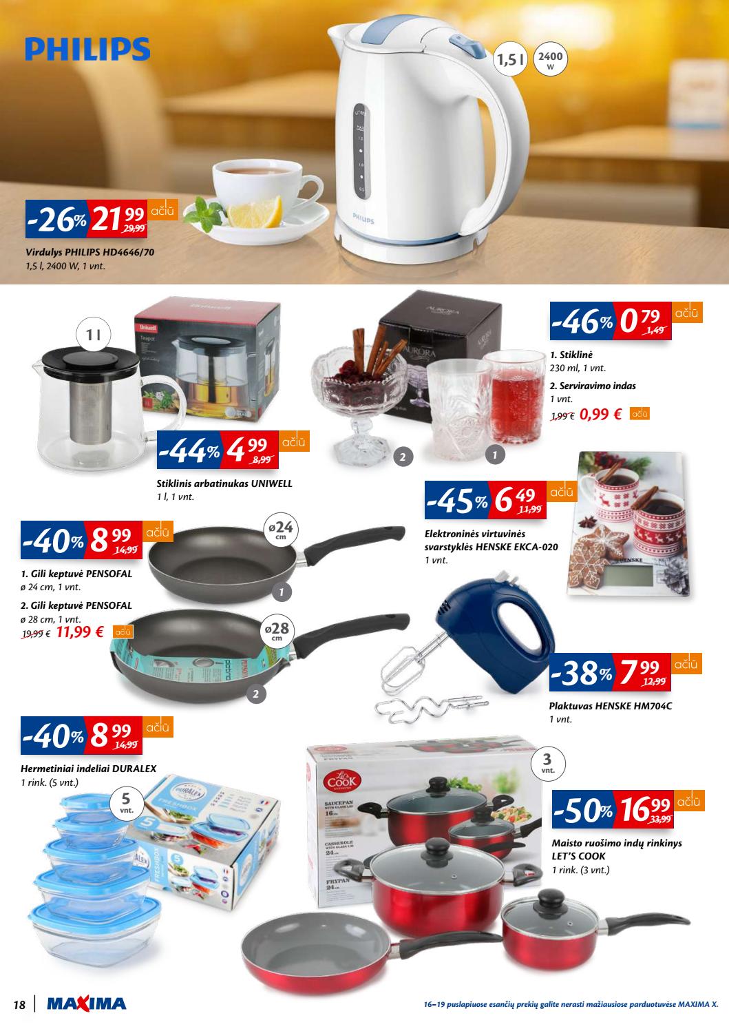 Maxima kaininis leidinys akcijos nuo 
  2019-12-10 iki 
  2019-12-16 | Leidinukas.lt puslapis 18