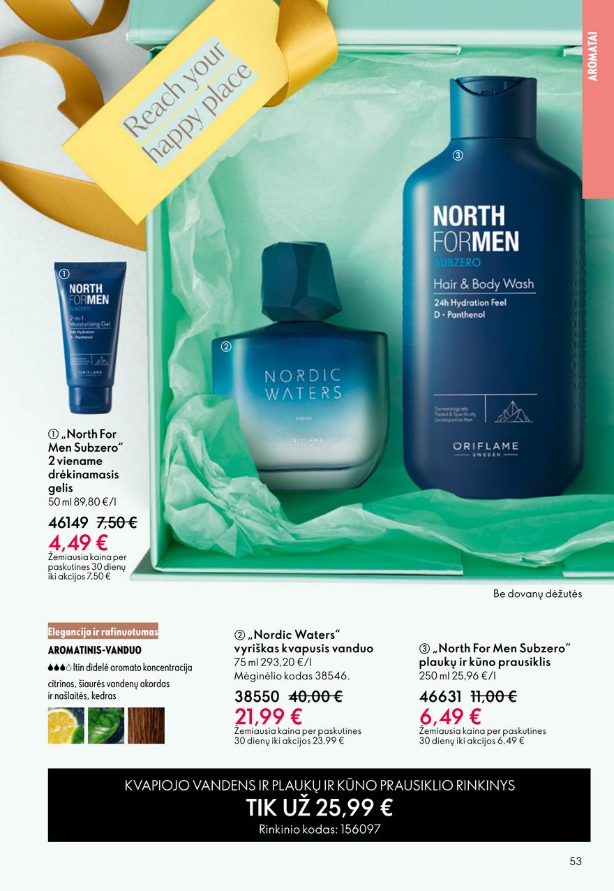 Oriflame katalogas akcijos nuo 
  2026-06-03 iki 
  2026-06-23 | Leidinukas.lt puslapis 53