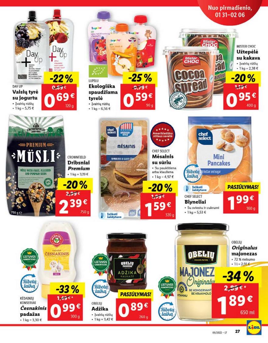 Ldil maisto leidinys akcijos nuo 
  2022-01-31 iki 
  2022-02-06 | Leidinukas.lt puslapis 27