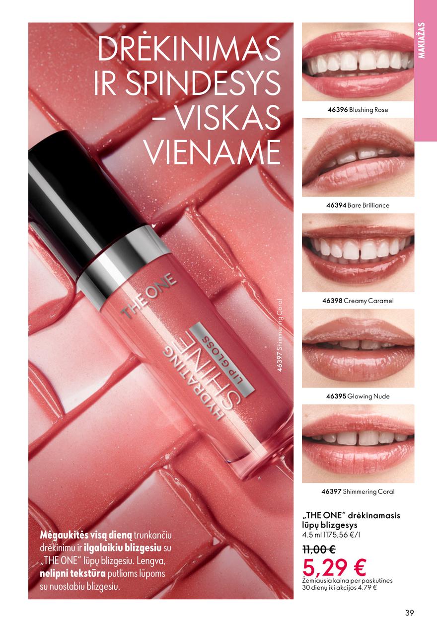 Oriflame katalogas akcijos nuo 
  2026-02-18 iki 
  2026-03-10 | Leidinukas.lt puslapis 39