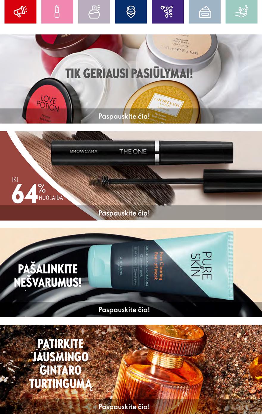 Oriflame katalogas akcijos nuo 
  2023-09-13 iki 
  2023-10-03 | Leidinukas.lt puslapis 24