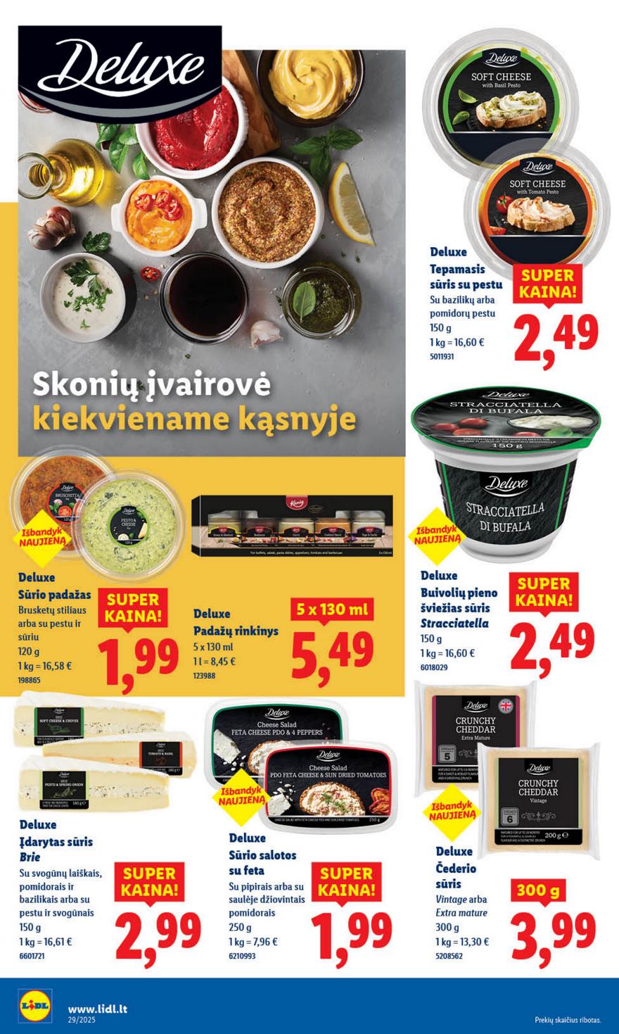 Lidl leidinys naujas akcijos nuo 
  2025-07-14 iki 
  2025-07-20 | Leidinukas.lt puslapis 12