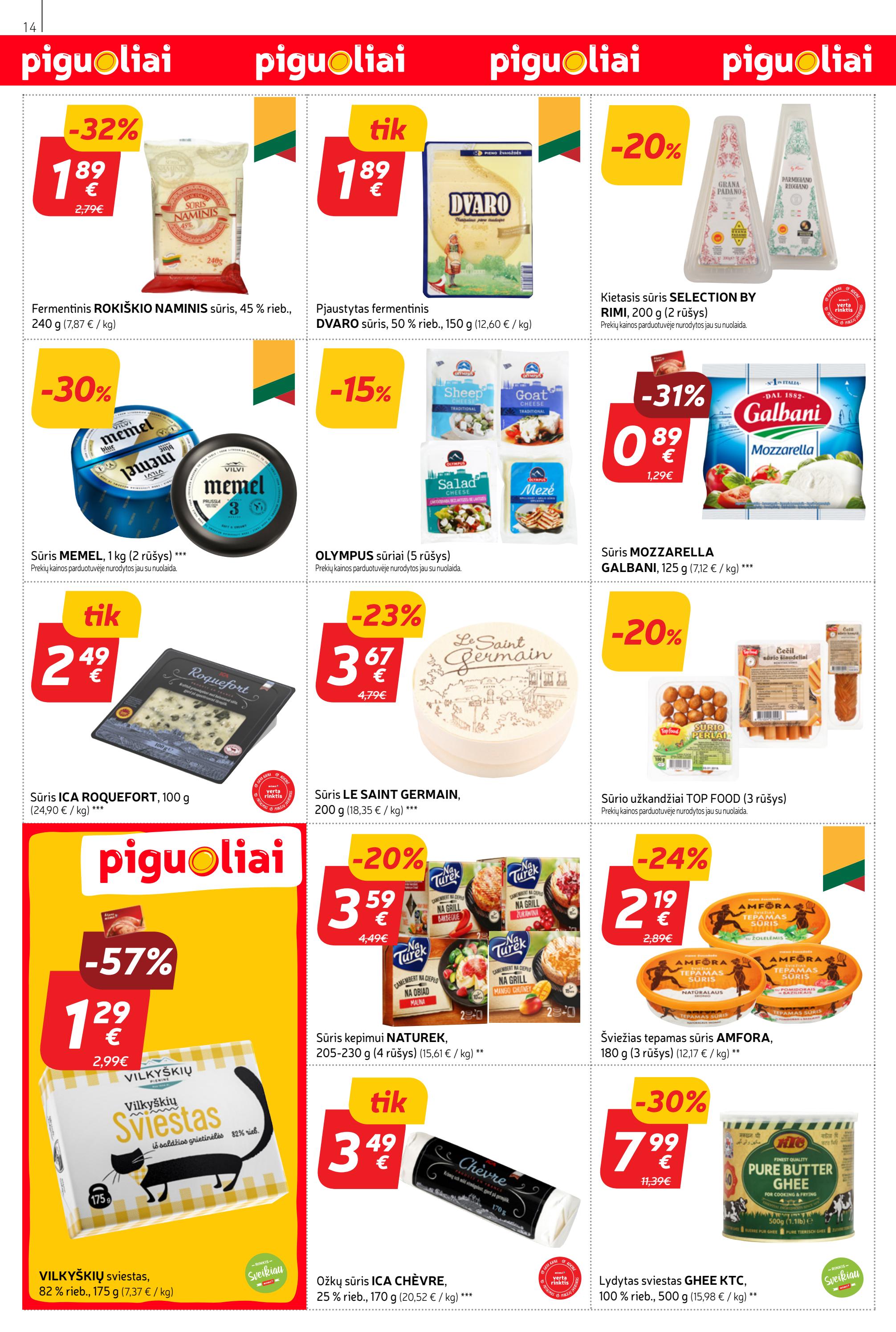 Rimi savaitinis leidinys akcijos nuo 
  2023-04-11 iki 
  2023-04-17 | Leidinukas.lt puslapis 14