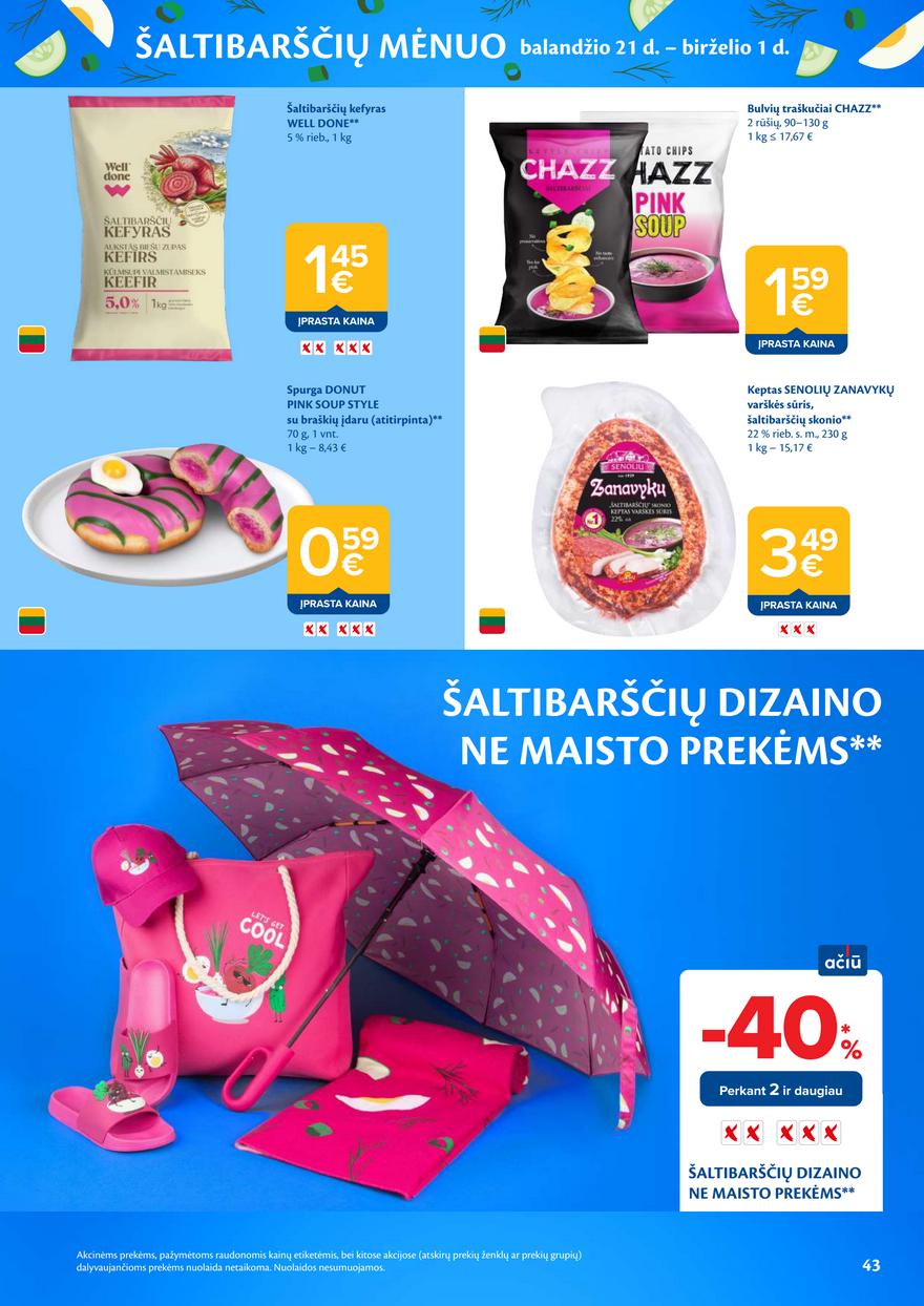 Maxima leidinys akcijos nuo 
  2026-04-28 iki 
  2026-05-04 | Leidinukas.lt puslapis 43