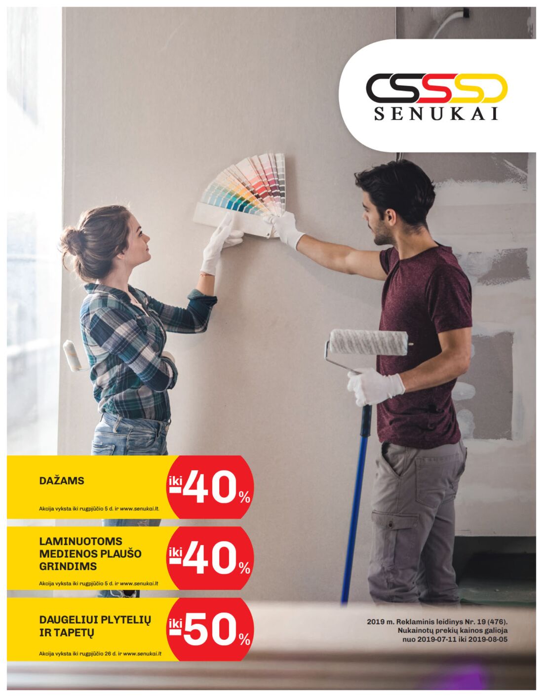 Senukai reklaminis leidinys akcijos nuo 
  2019-07-11 iki 
  2019-08-05 | Leidinukas.lt puslapis 1