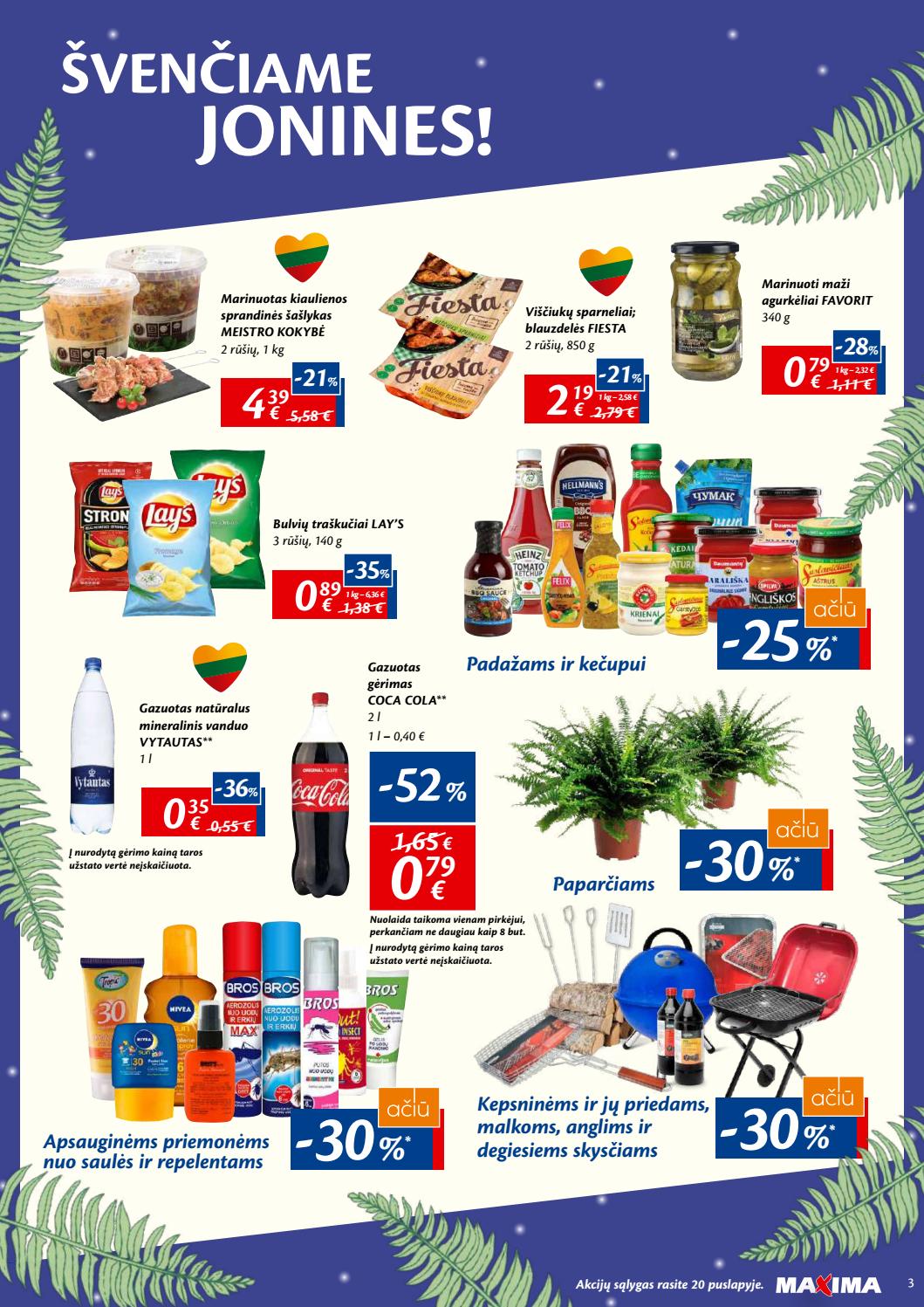 Maxima kaininis leidinys akcijos nuo 
  2019-06-18 iki 
  2019-06-24 | Leidinukas.lt puslapis 3