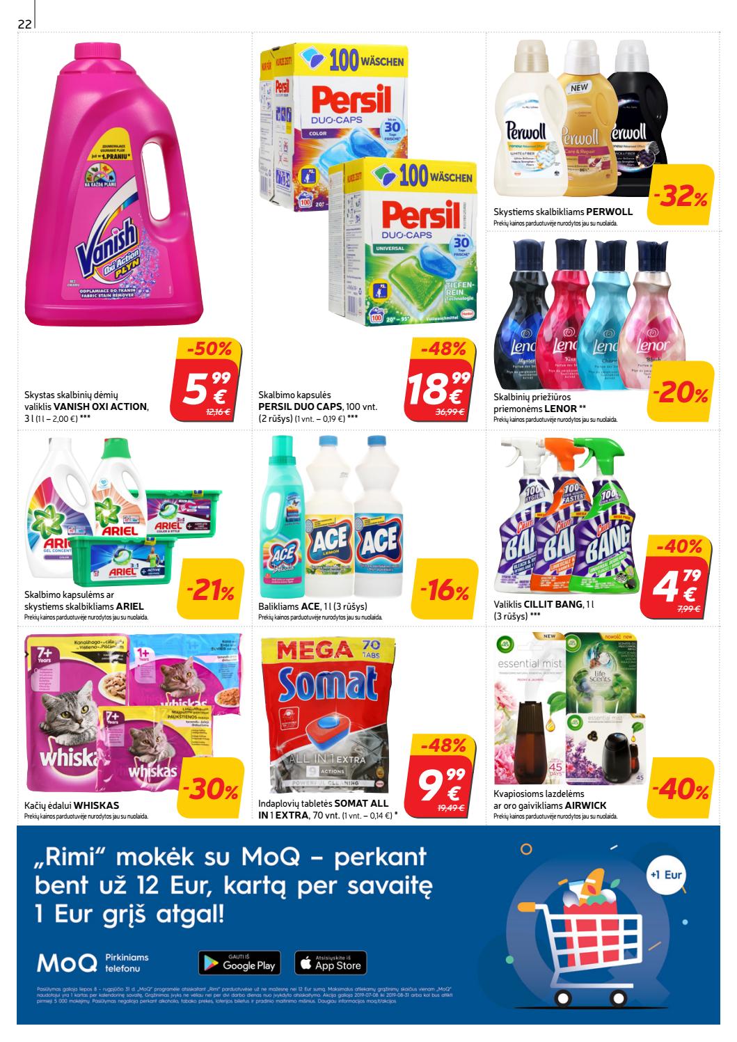 Rimi savaitinis leidinys akcijos nuo 
  2019-07-23 iki 
  2019-07-29 | Leidinukas.lt puslapis 22