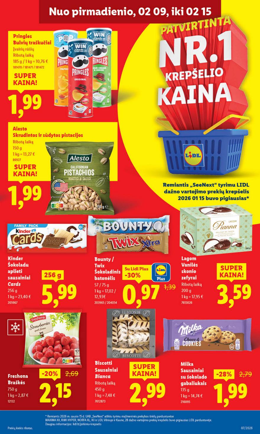 Lidl leidinys akcijos nuo 
  2026-02-09 iki 
  2026-02-15 | Leidinukas.lt puslapis 17
