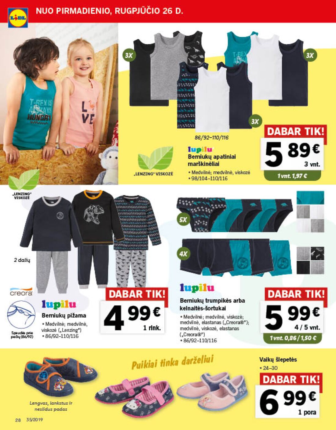 Lidl savaitinis leidinys akcijos nuo 
  2019-08-26 iki 
  2019-09-01 | Leidinukas.lt puslapis 28