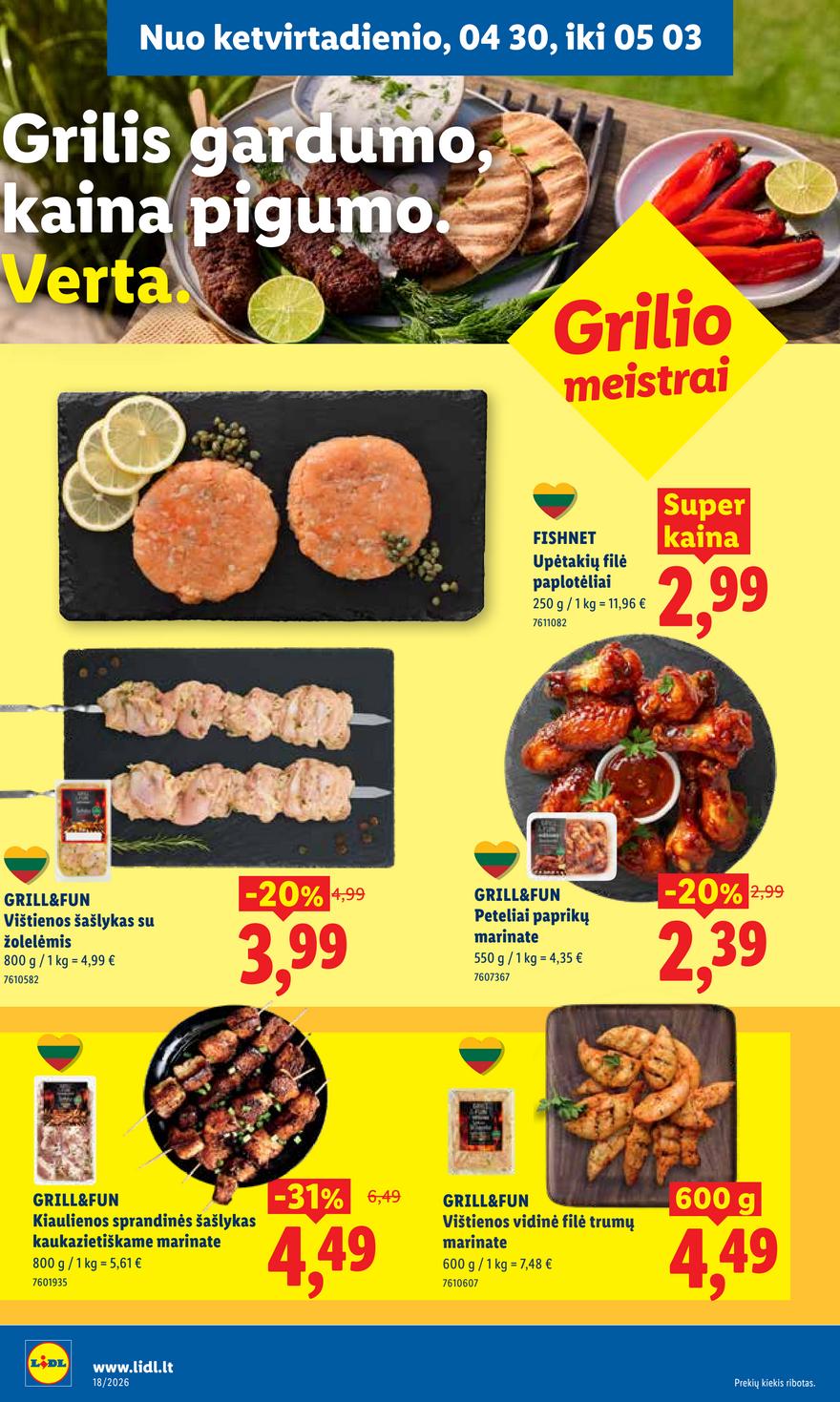 Lidl leidinys naujas akcijos nuo 
  2026-04-27 iki 
  2026-05-03 | Leidinukas.lt puslapis 32