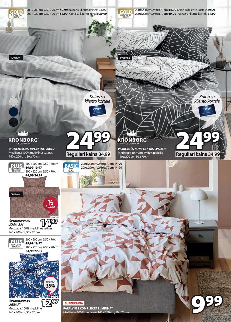 Jysk leidinys akcijos nuo 
  2021-06-22 iki 
  2021-07-05 | Leidinukas.lt puslapis 18