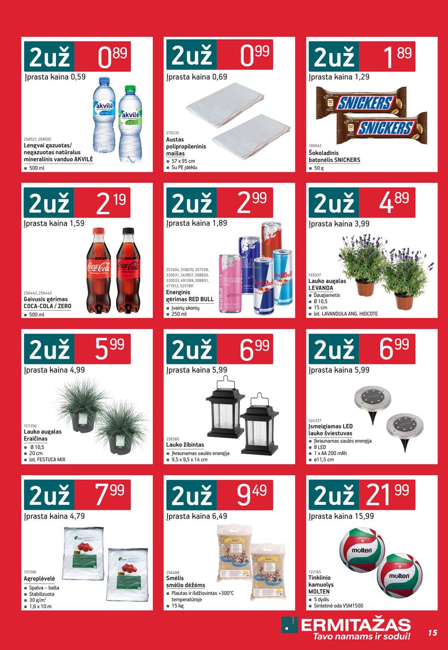 Ermitažas leidinys akcijos nuo 
  2026-04-01 iki 
  2026-05-03 | Leidinukas.lt puslapis 15