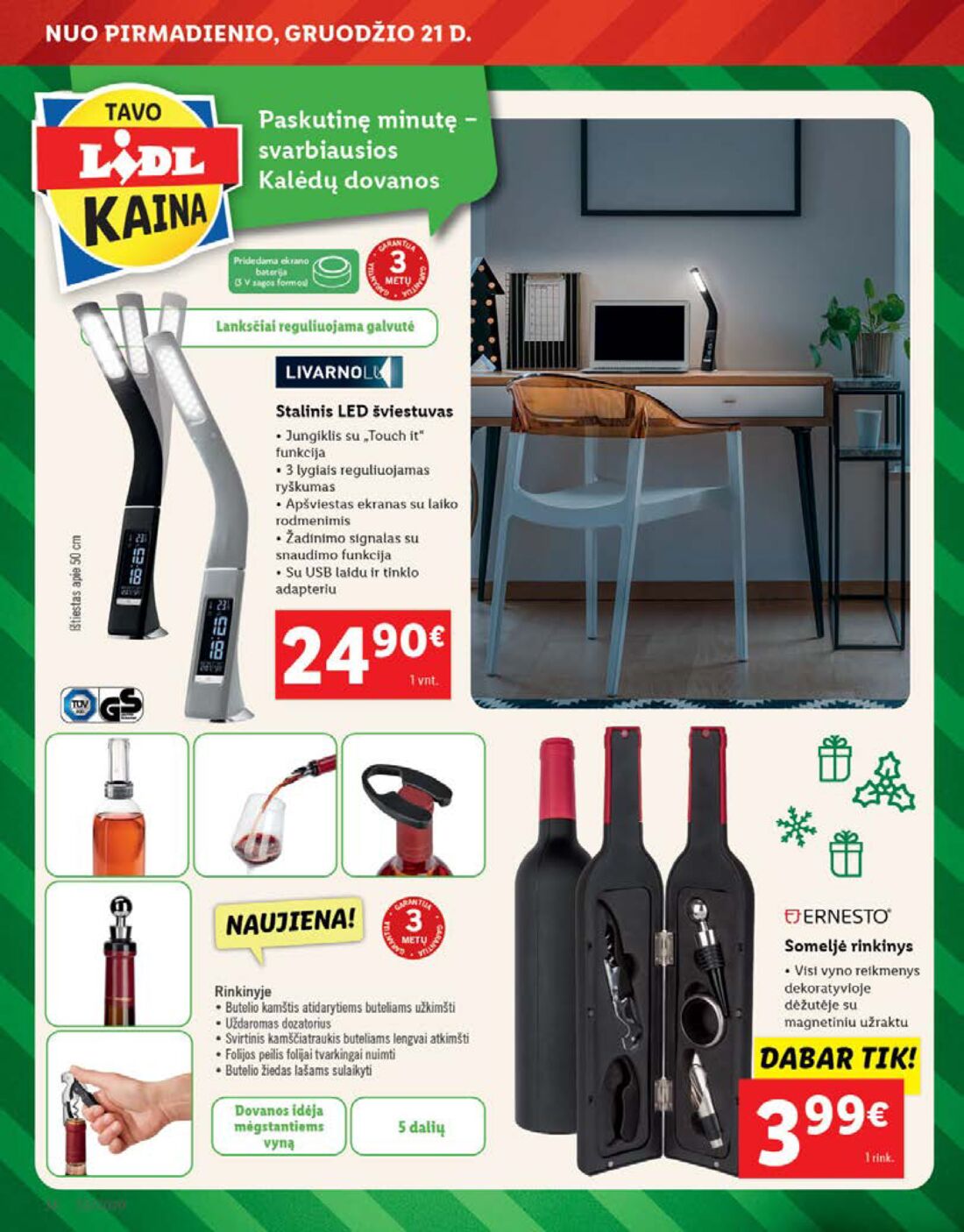 Lidl savaitinis leidinys akcijos nuo 
  2020-12-21 iki 
  2020-12-27 | Leidinukas.lt puslapis 34