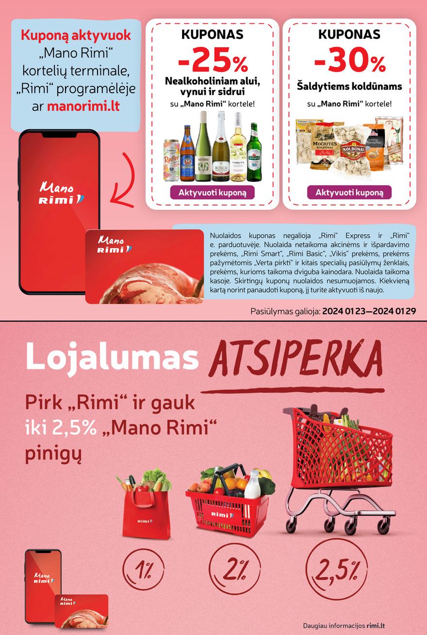 Rimi savaitinis leidinys akcijos nuo 
  2024-01-23 iki 
  2024-01-29 | Leidinukas.lt puslapis 27