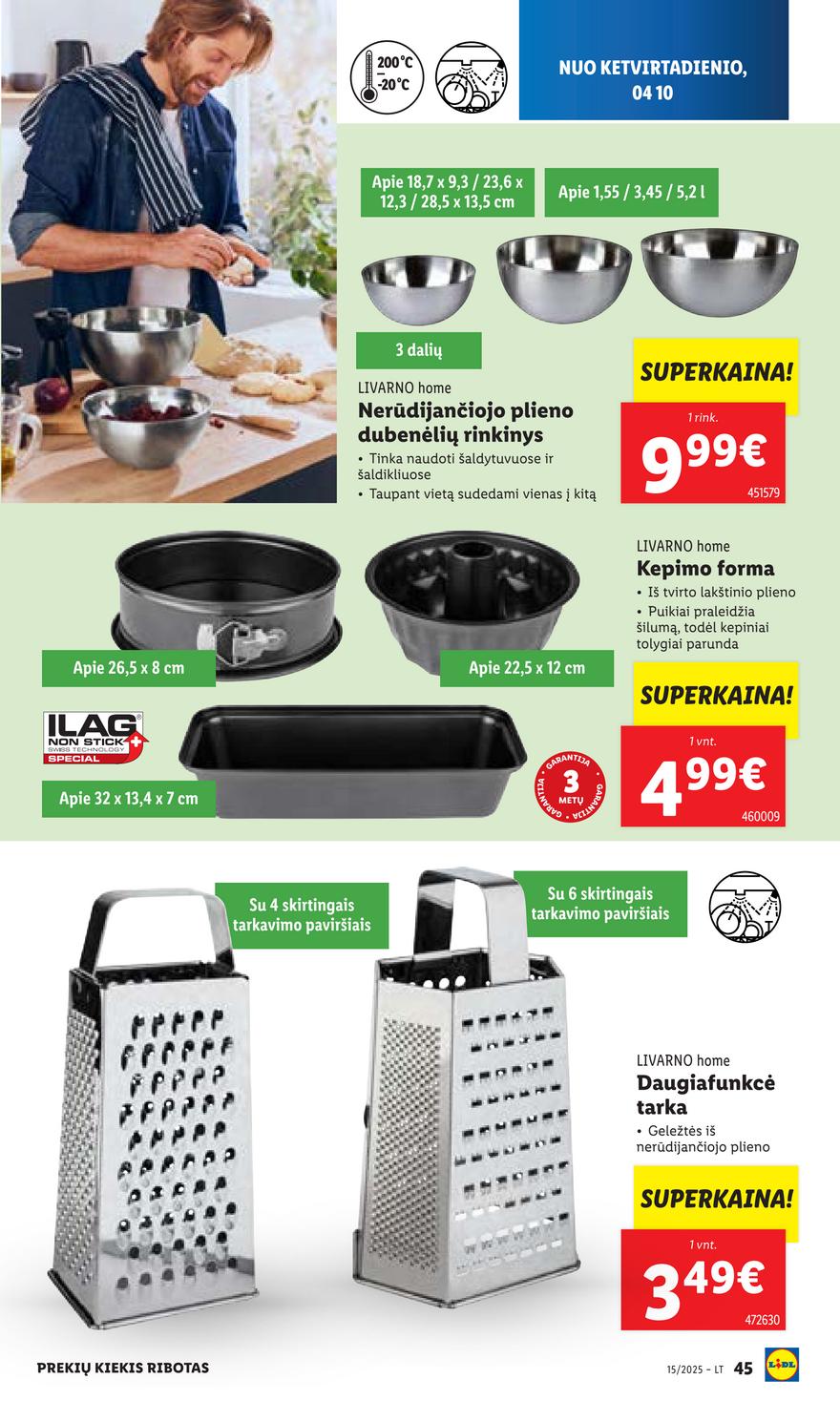 Lidl ne maisto leidinys akcijos nuo 
  2025-04-07 iki 
  2025-04-13 | Leidinukas.lt puslapis 45