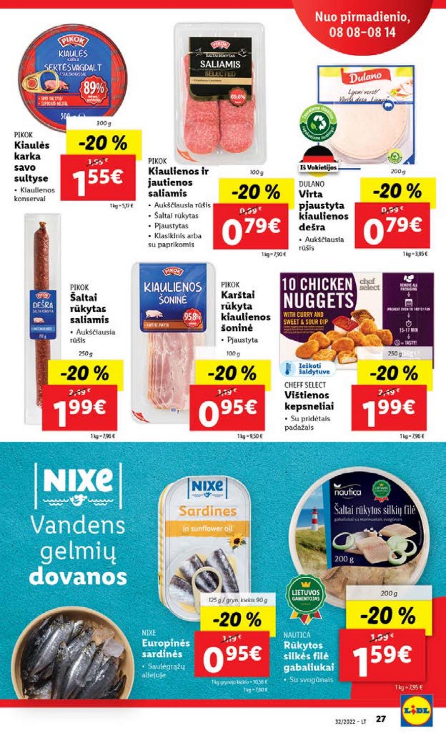 Ldil maisto leidinys akcijos nuo 
  2022-08-08 iki 
  2022-08-14 | Leidinukas.lt puslapis 27