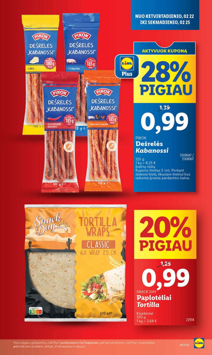 Ldil ne maisto prekių pasiūlymai akcijos nuo 
  2024-02-19 iki 
  2024-02-25 | Leidinukas.lt puslapis 15