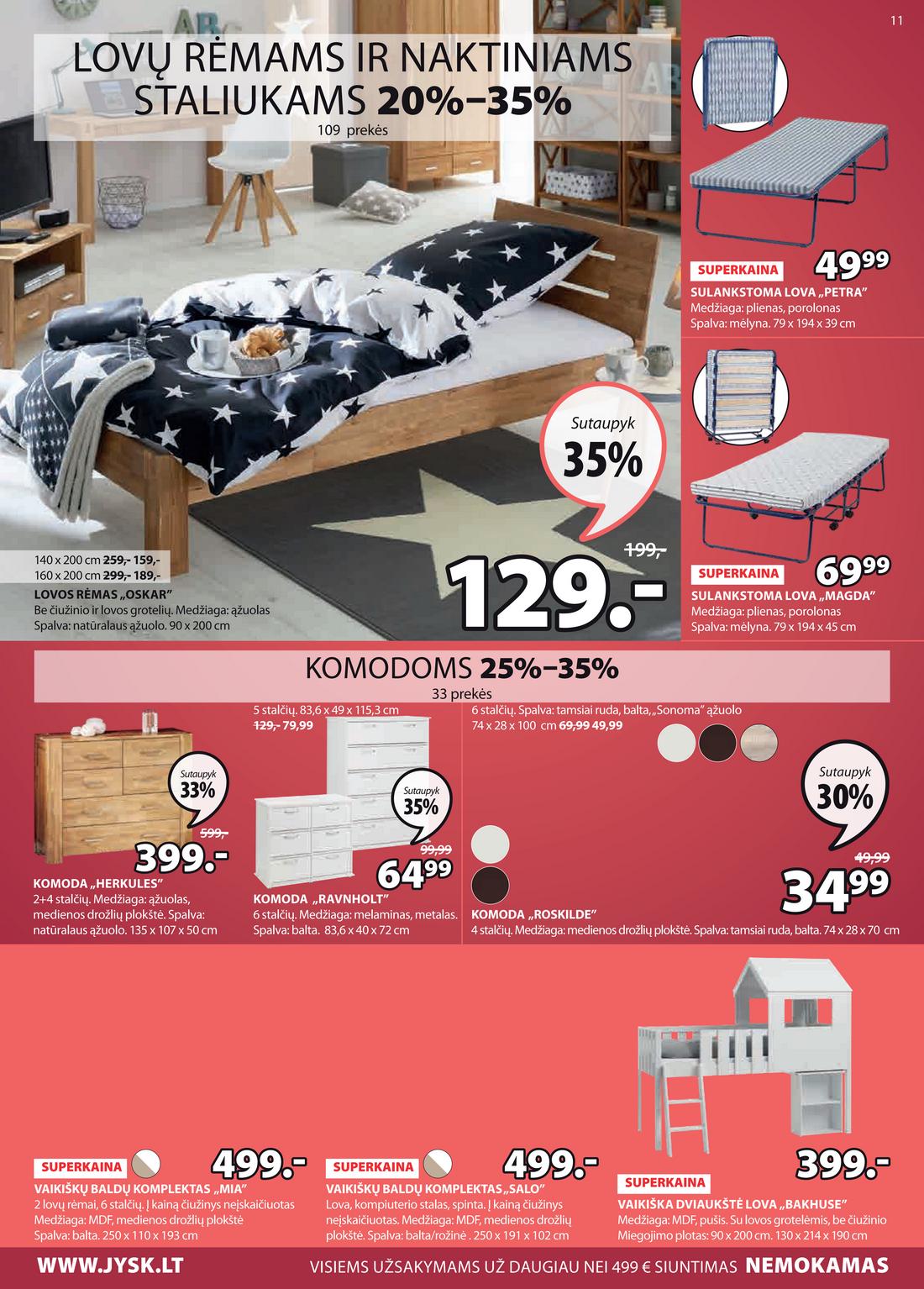 Jysk leidinys. akcijos nuo 
  2021-03-15 iki 
  2021-04-04 | Leidinukas.lt puslapis 11