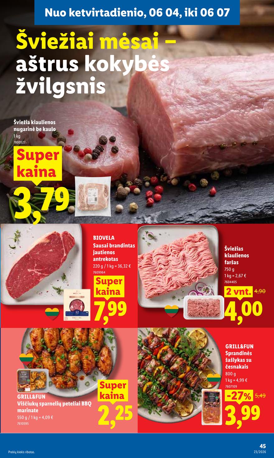 Lidl leidinys akcijos nuo 
  2026-06-01 iki 
  2026-06-07 | Leidinukas.lt puslapis 45