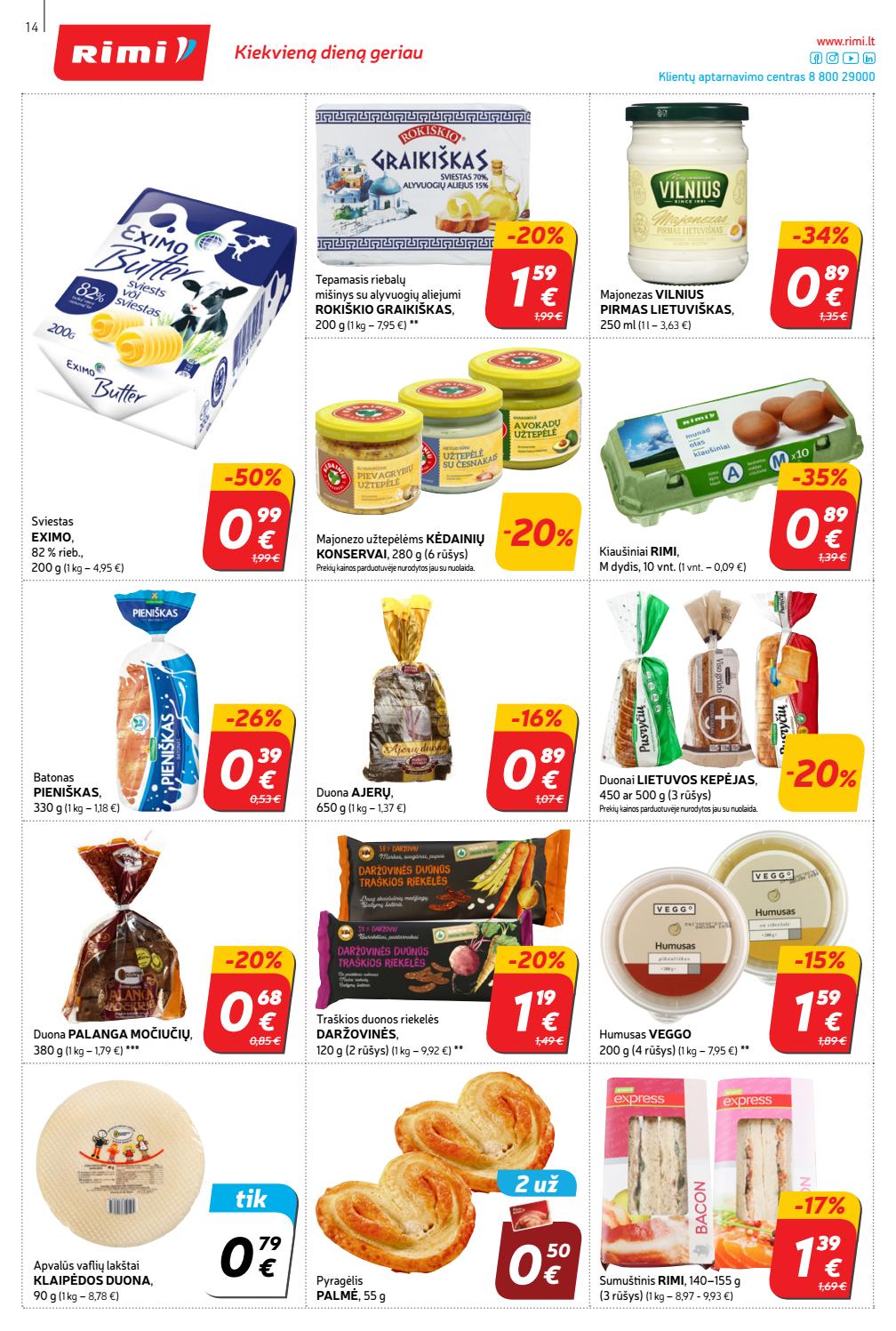 Rimi savaitinis leidinys akcijos nuo 
  2020-07-14 iki 
  2020-07-20 | Leidinukas.lt puslapis 14