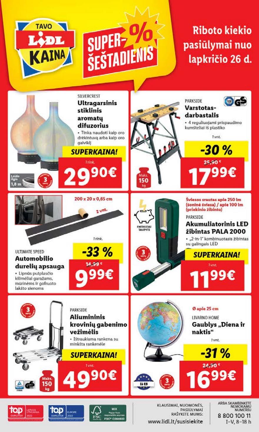 Ldil ne maisto prekių pasiūlymai akcijos nuo 
  2022-11-21 iki 
  2022-11-27 | Leidinukas.lt puslapis 32