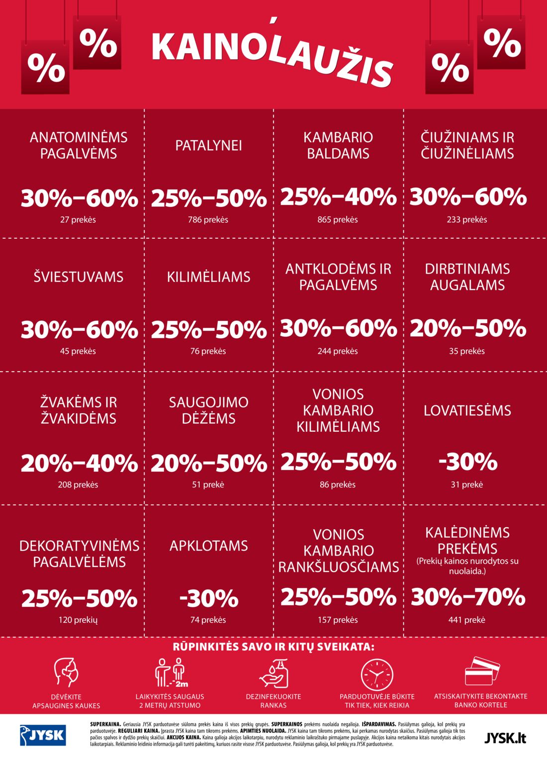 Jysk leidinys akcijos nuo 
  2021-01-12 iki 
  2021-01-25 | Leidinukas.lt puslapis 24