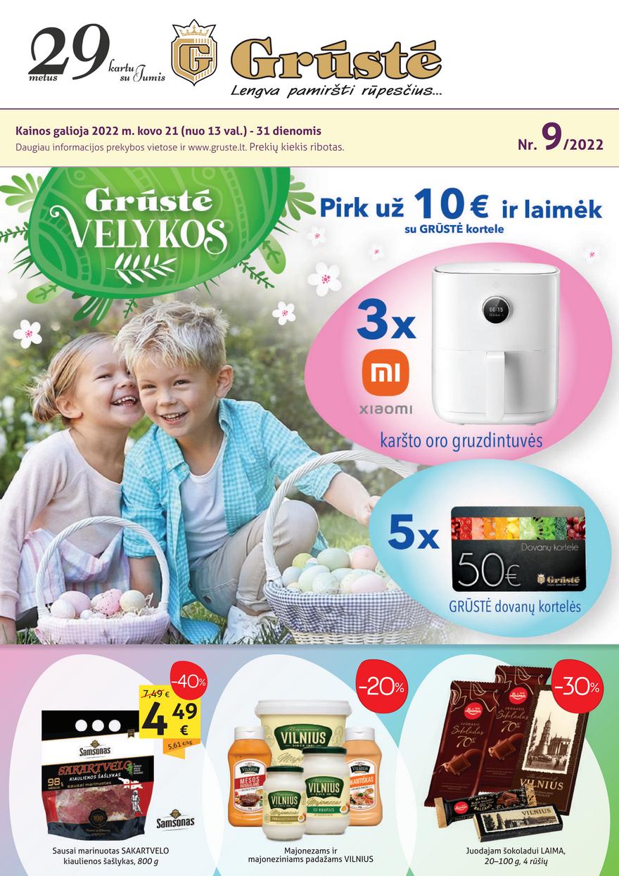 Grūstė leidinys akcijos nuo 
  2022-03-21 iki 
  2022-03-31 | Leidinukas.lt puslapis 1