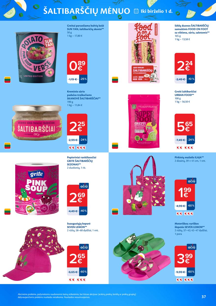 Maxima leidinys akcijos nuo 
  2026-05-26 iki 
  2026-06-01 | Leidinukas.lt puslapis 37