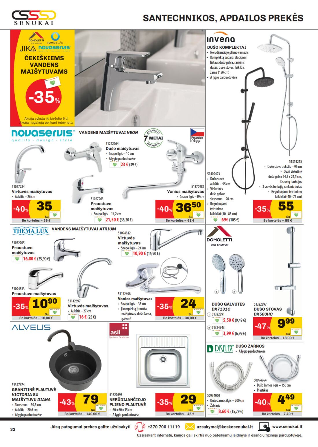 Senukai reklaminis leidinys akcijos nuo 
  2020-05-20 iki 
  2020-06-08 | Leidinukas.lt puslapis 32