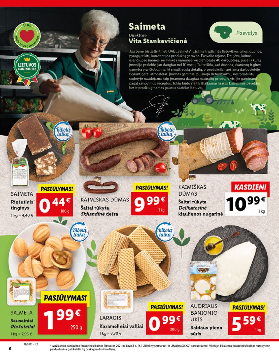 Lidl savaitinis leidinys akcijos nuo 
  0021-03-15 iki 
  2021-03-21 | Leidinukas.lt puslapis 6